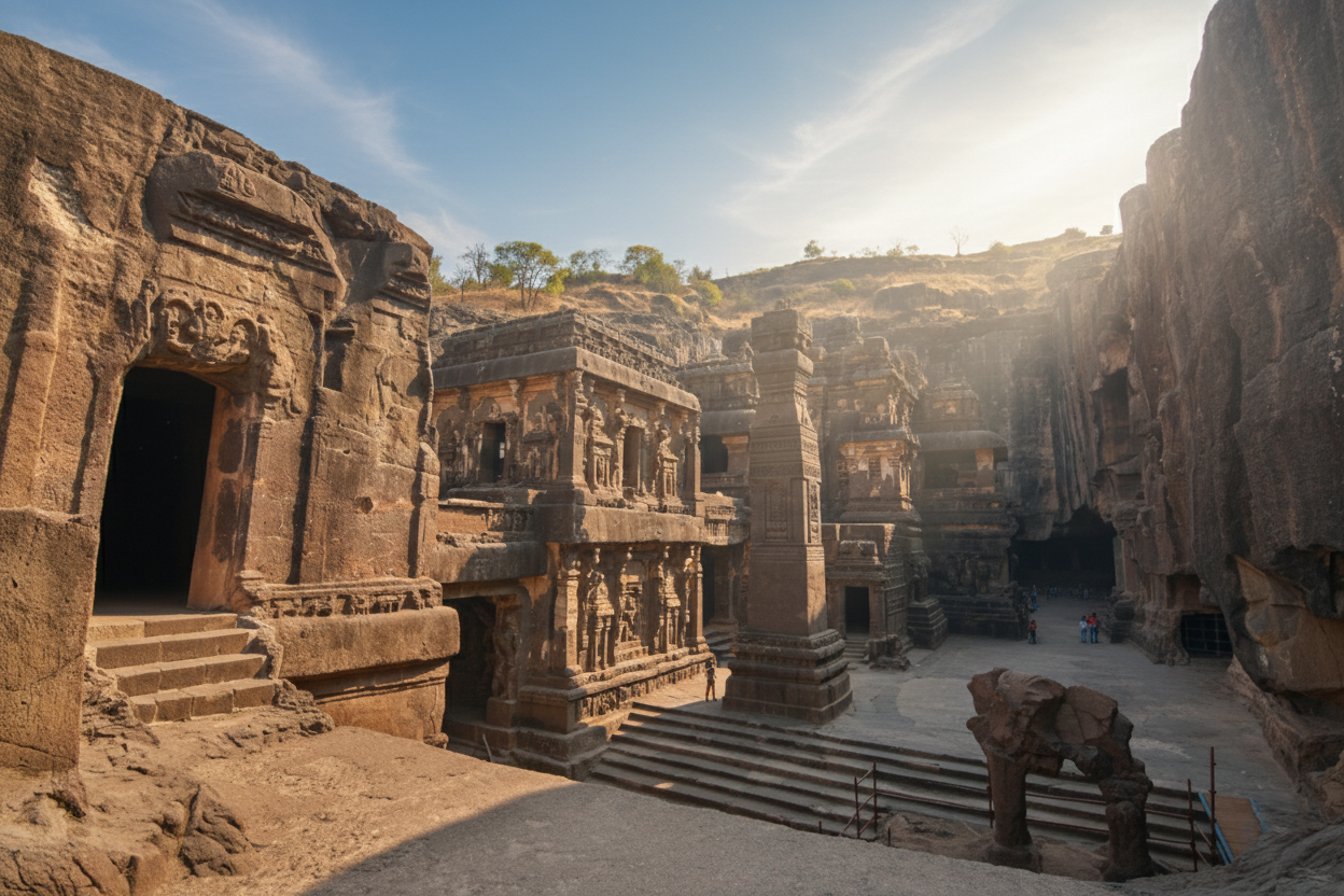 Book Ellora Caves Sightseeing Taxi Tour from Aurangabad