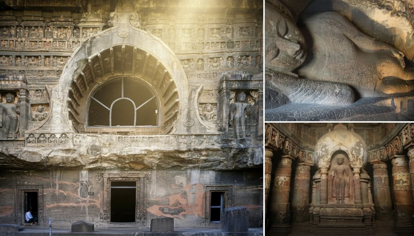 Ajanta Ellora Taxi Service | Best Ajanta Ellora Caves Tour Package